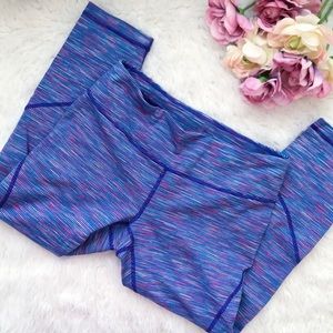 Zella 🌷 Cropped Multi-Color Leggings SZ S
